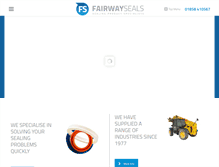 Tablet Screenshot of fairwayseals.co.uk